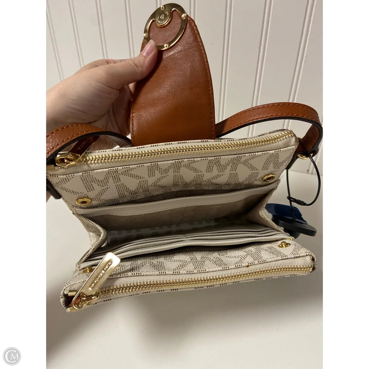 Crossbody Designer By Michael Kors, Size: Small