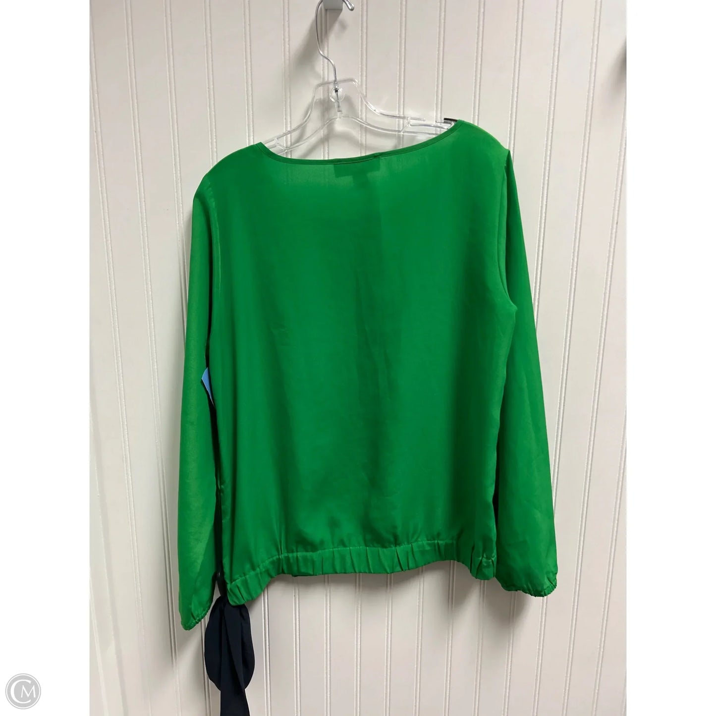 Top Long Sleeve Basic By Michael By Michael Kors In Green, Size: M