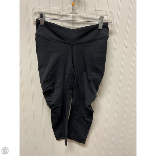 Athletic Leggings Capris By Lululemon In Black, Size: S