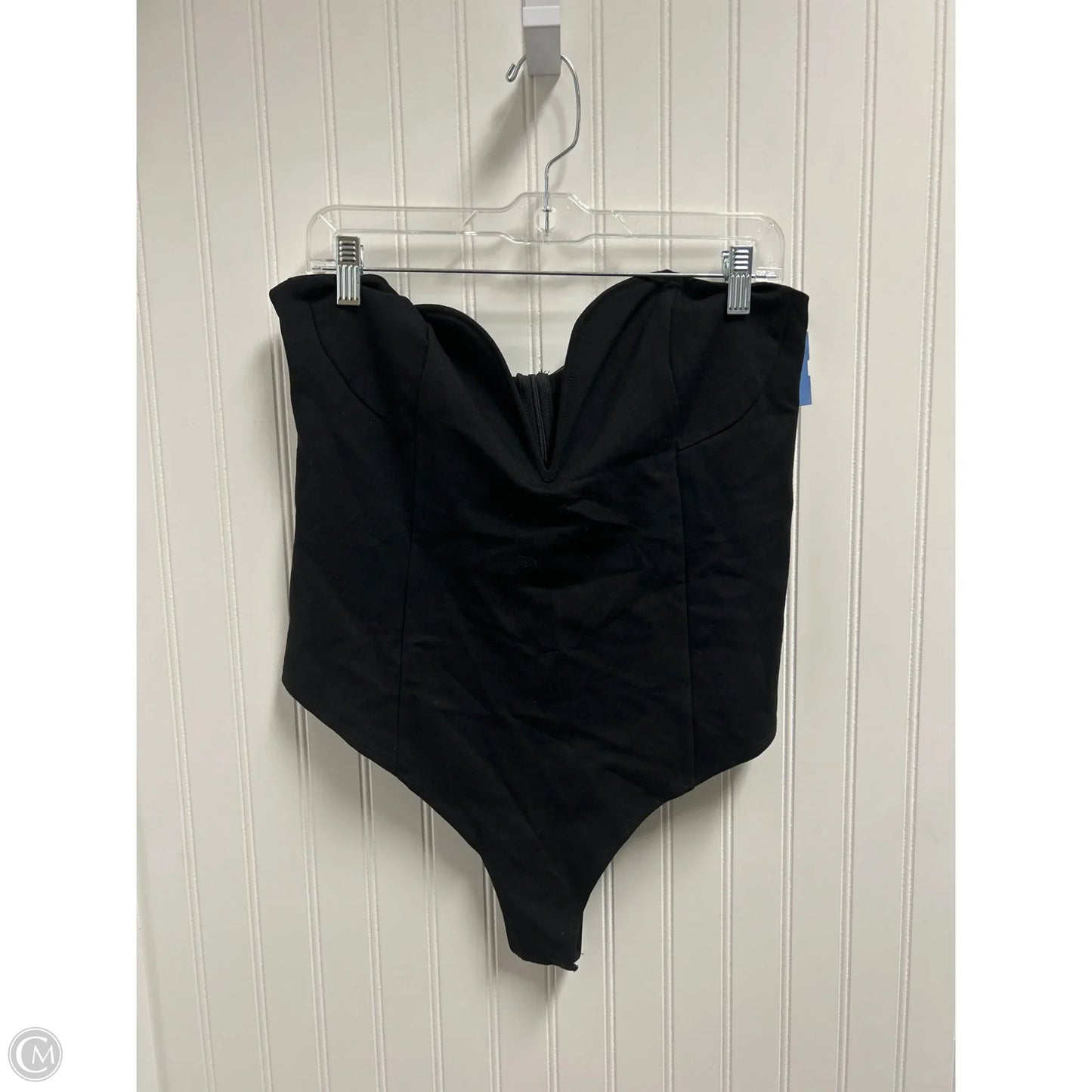 Bodysuit By Clothes Mentor In Black, Size: L