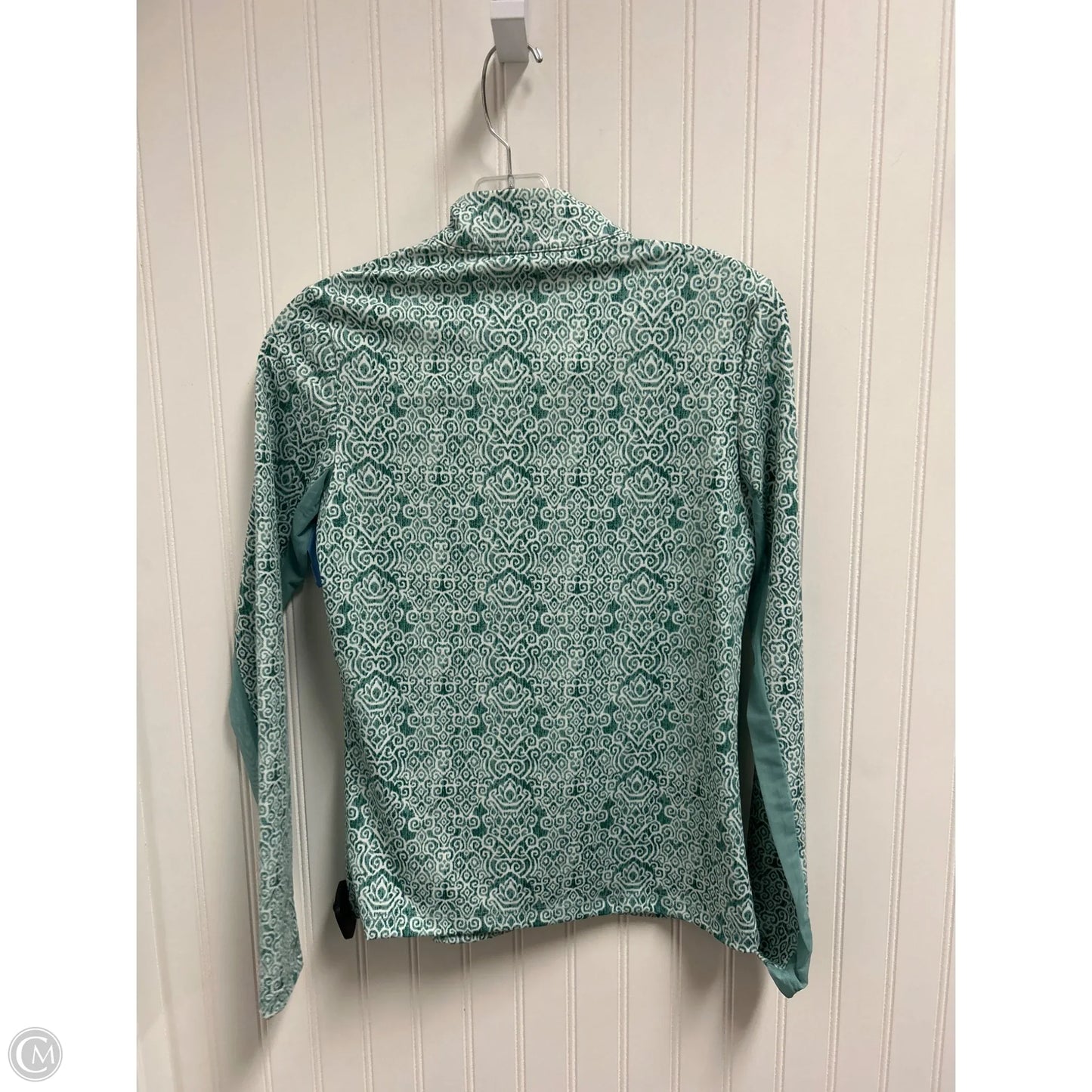 Athletic Top Long Sleeve Collar By Tommy Bahama In Green, Size: Xs
