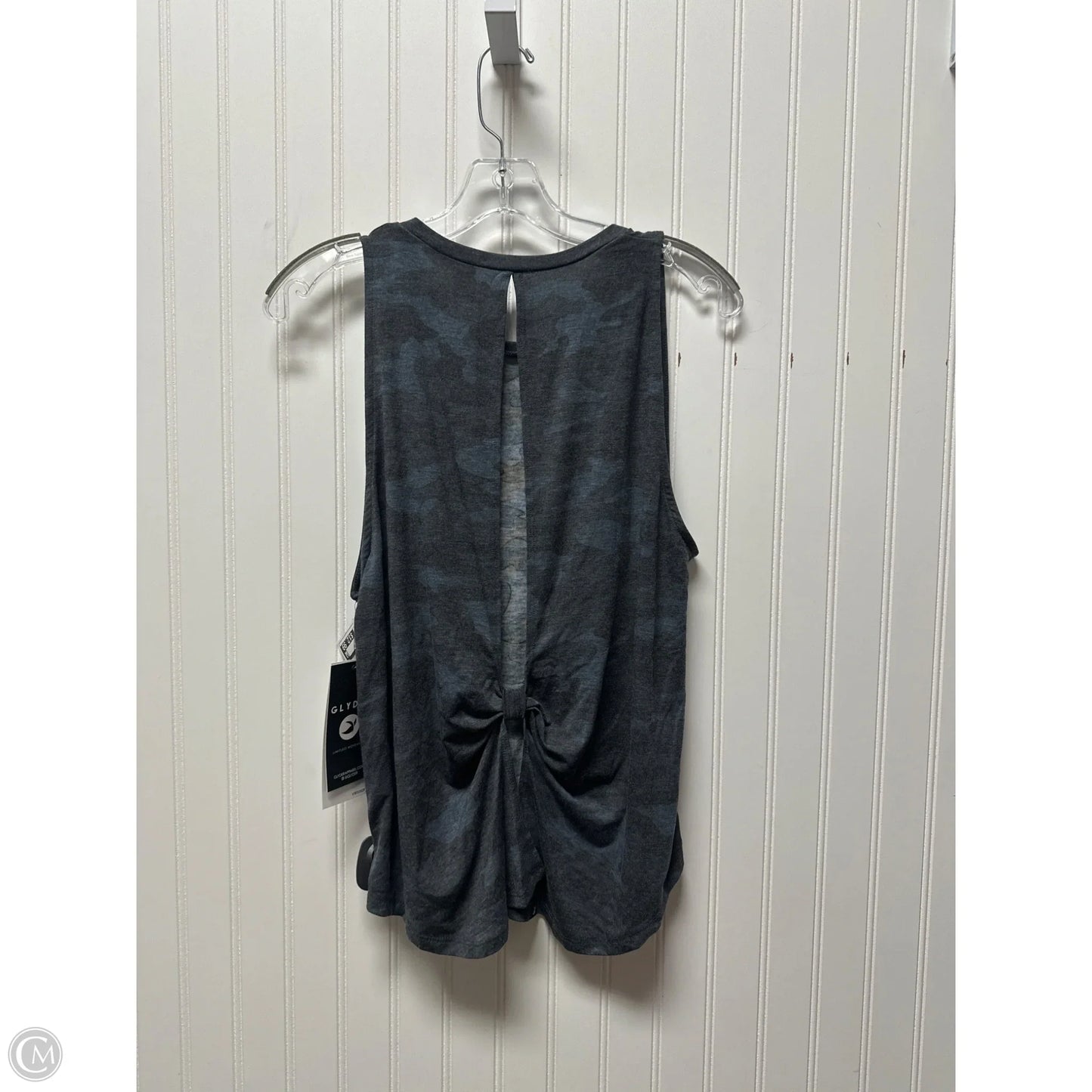 Athletic Tank Top By Cmb In Camouflage Print, Size: M