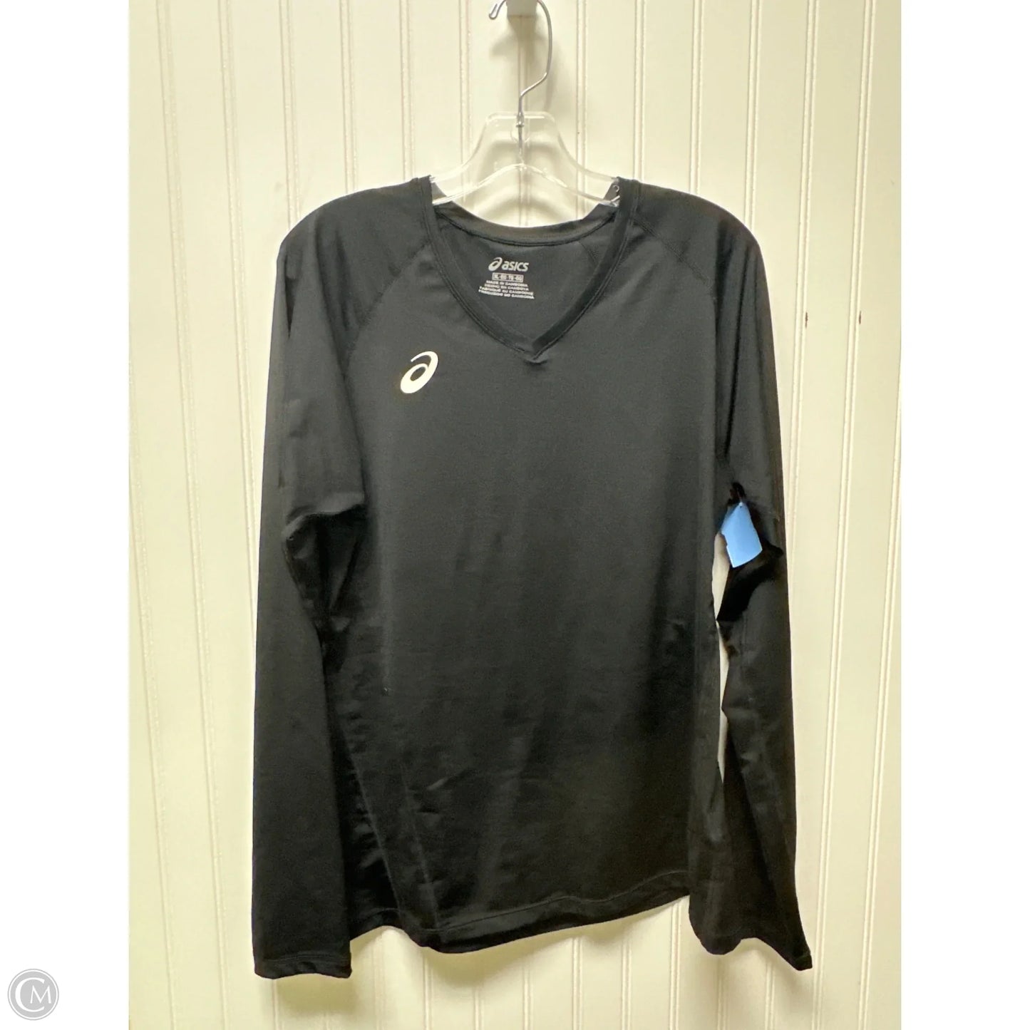 Athletic Sweatshirt Crewneck By Asics In Black, Size: Xl