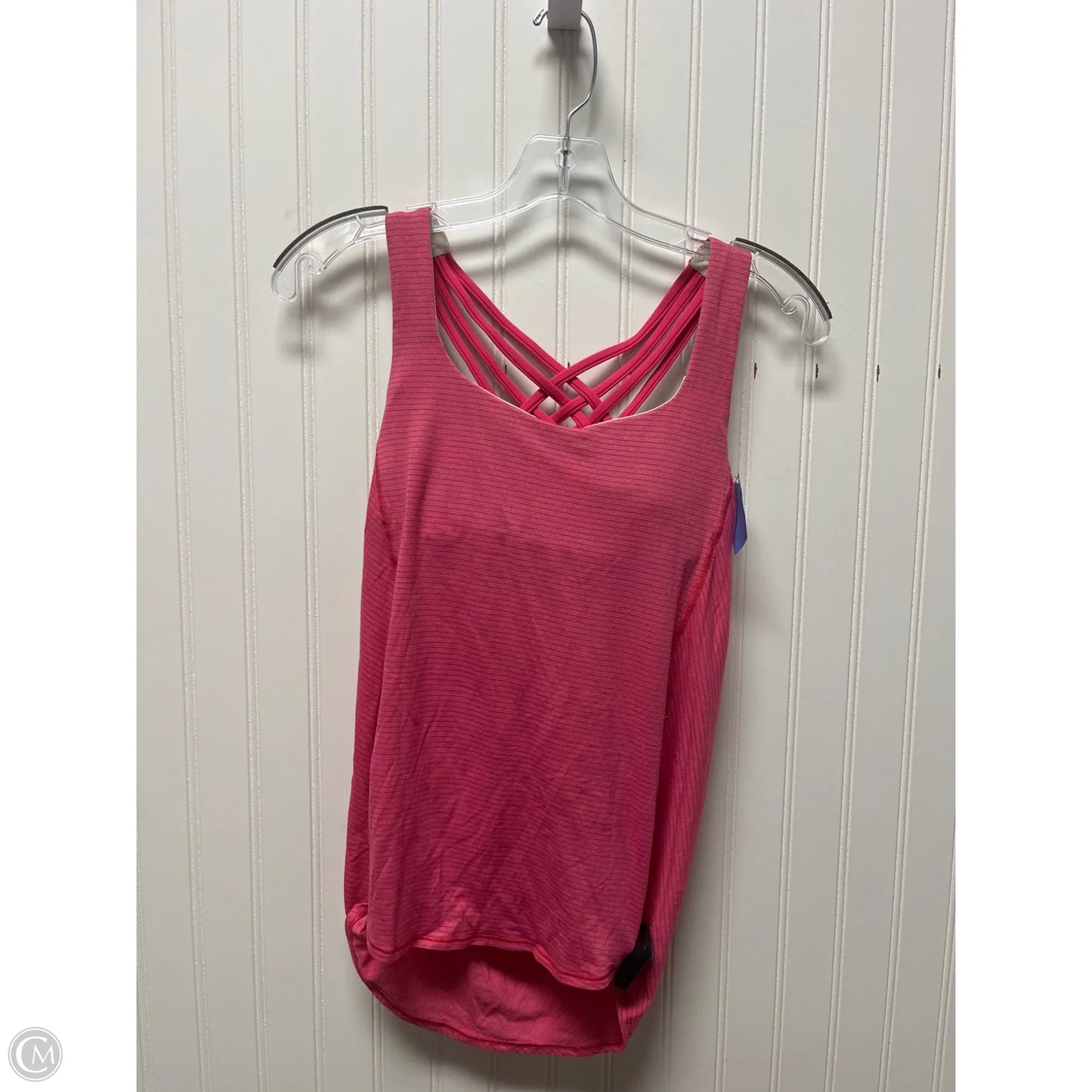 Athletic Tank Top By Lululemon In Pink, Size: S