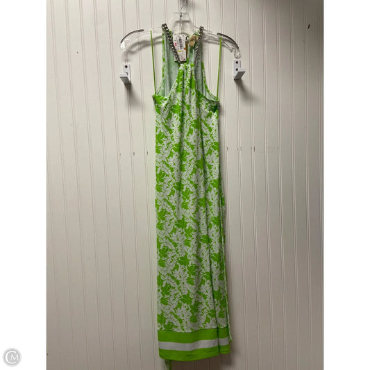 Dress Casual Midi By Michael By Michael Kors In Green, Size: S