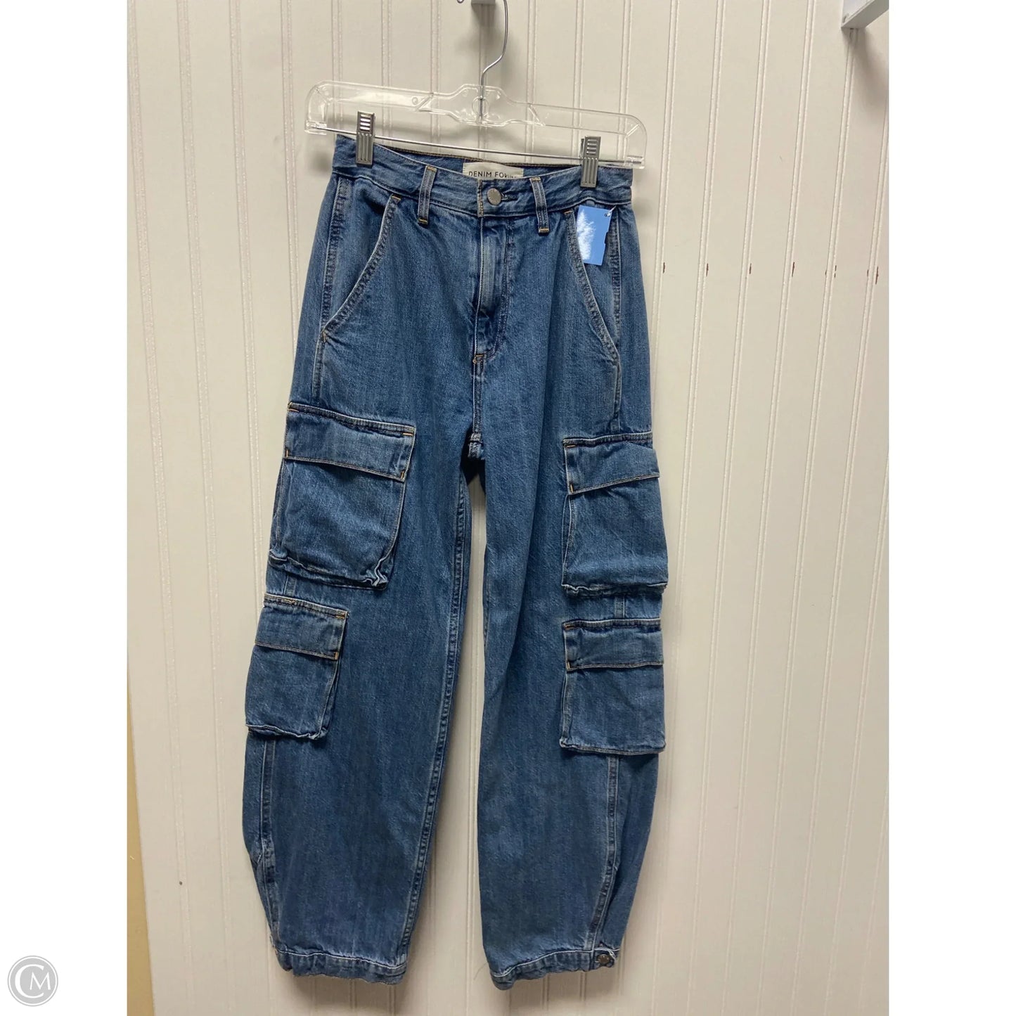 Jeans Boyfriend By Cmb In Blue Denim, Size: 0
