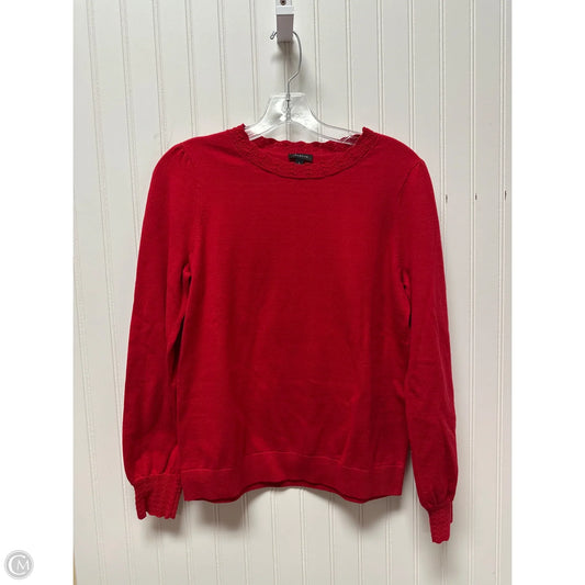 Sweater By Talbots In Red, Size: S