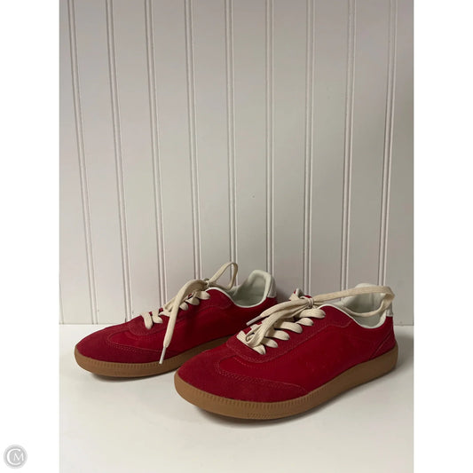Shoes Sneakers By Steve Madden In Red, Size: 6.5