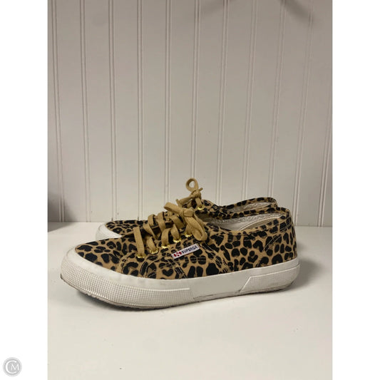 Shoes Sneakers By Superga In Animal Print, Size: 7