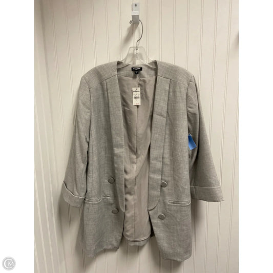 Blazer By Express In Grey, Size: L