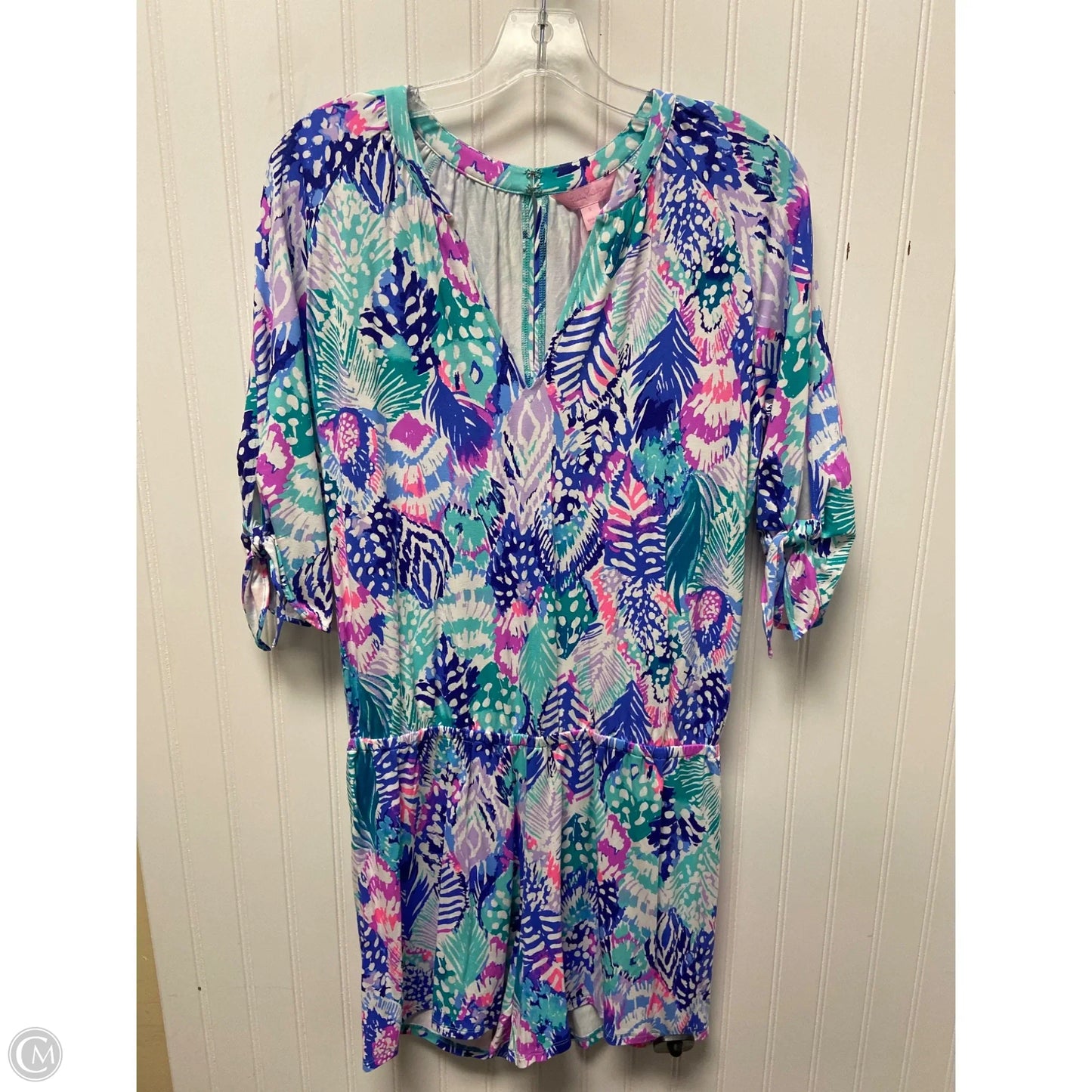 Romper Designer By Lilly Pulitzer In Multi-colored, Size: S