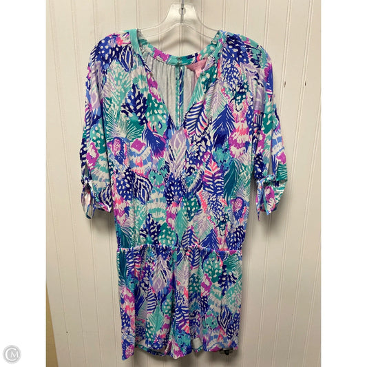 Romper Designer By Lilly Pulitzer In Multi-colored, Size: S