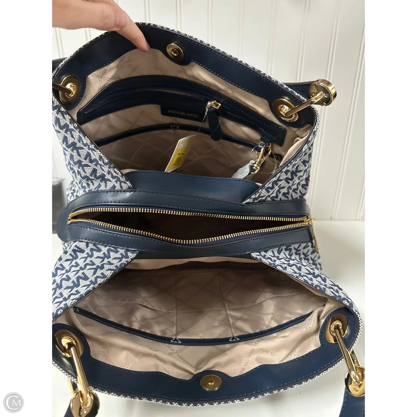 Handbag Designer By Michael Kors, Size: Large