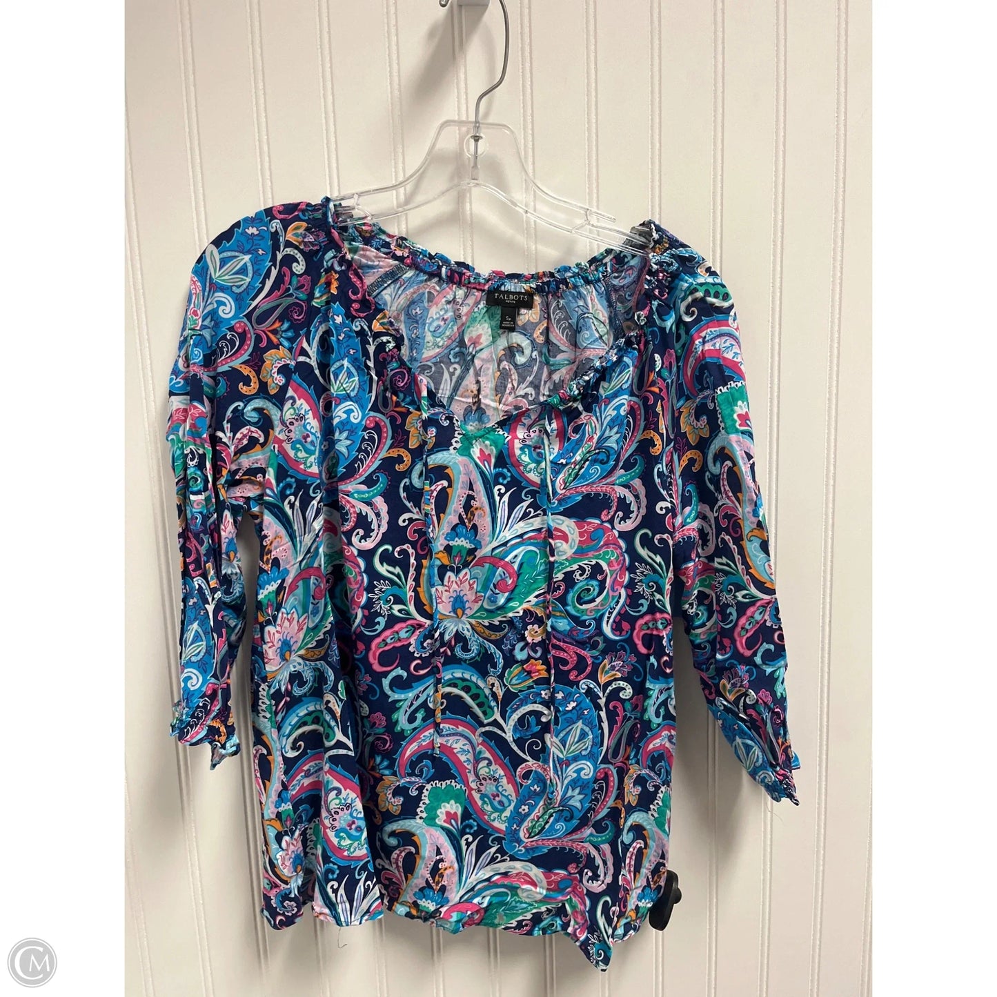 Top Long Sleeve By Talbots In Multi-colored, Size: Sp