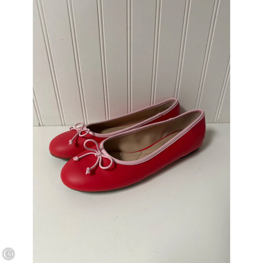 Shoes Flats By Talbots In Red, Size: 8.5