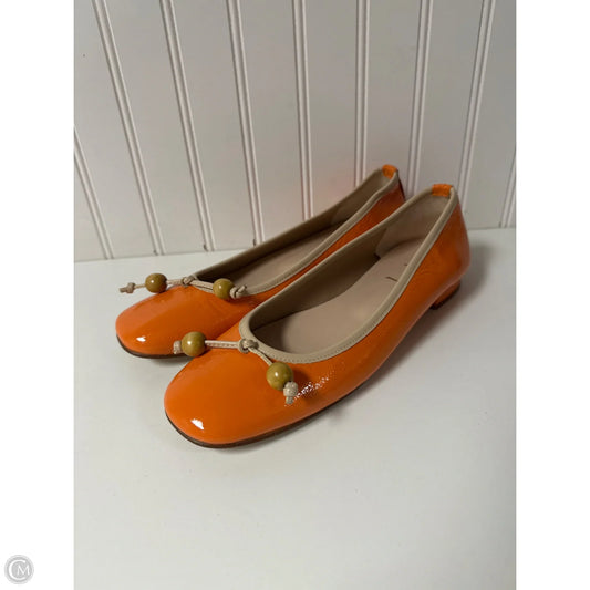 Shoes Flats By Clothes Mentor In Orange, Size: 8.5
