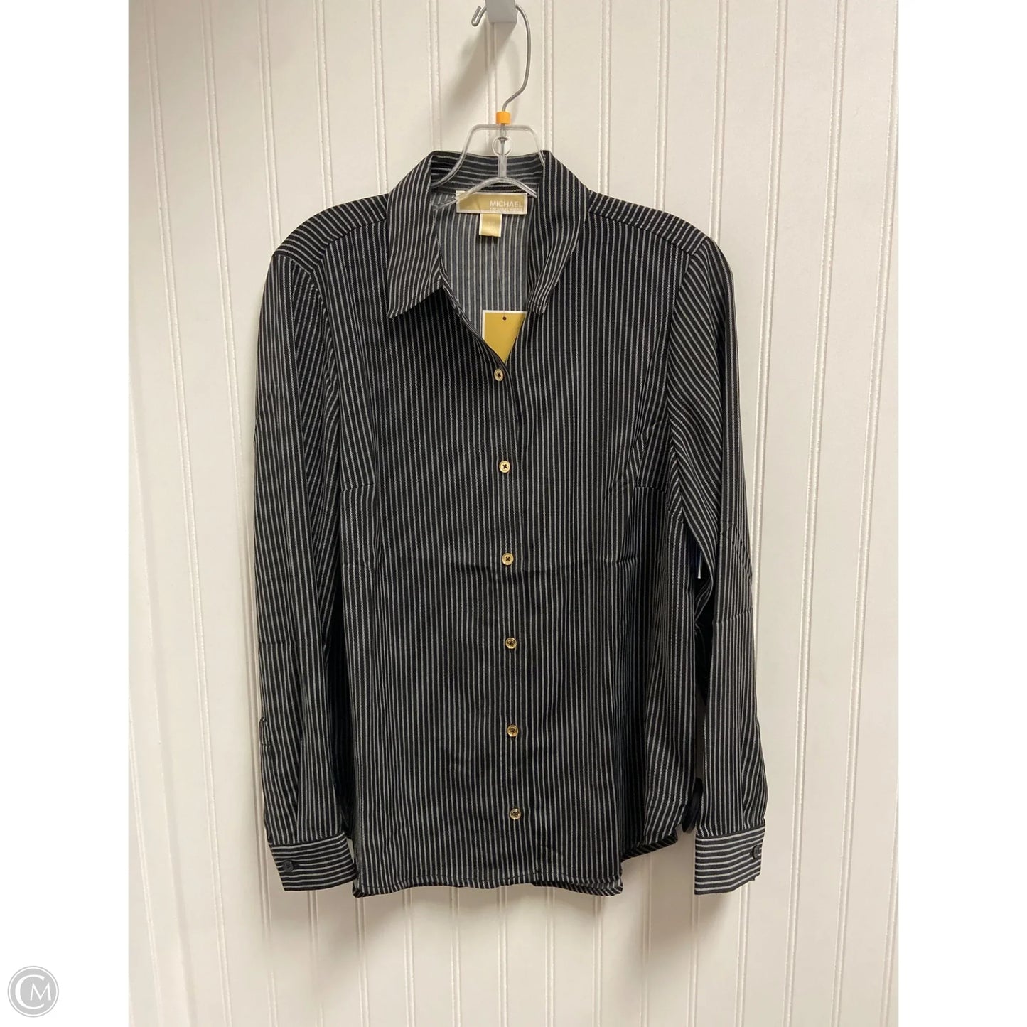 Top Long Sleeve By Michael By Michael Kors In Black, Size: Sp