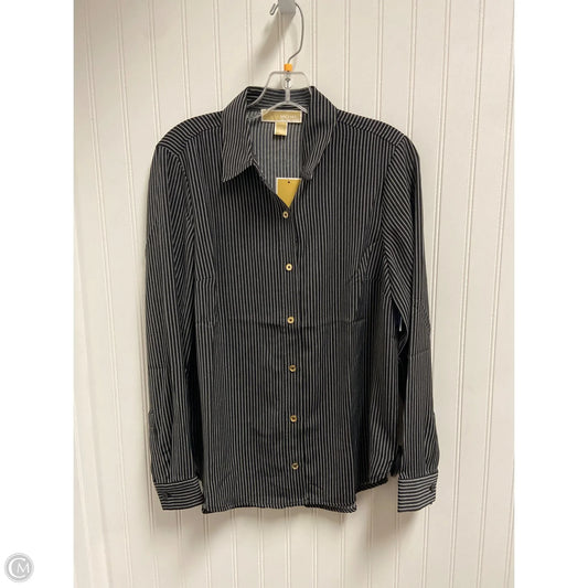 Top Long Sleeve By Michael By Michael Kors In Black, Size: Sp