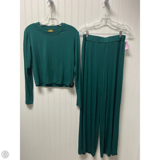 Pants Set 2pc By Clothes Mentor In Green, Size: S