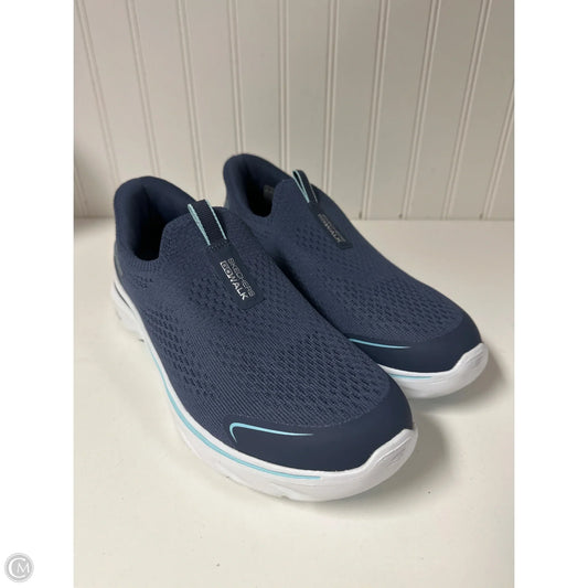 Shoes Athletic By Skechers In Blue, Size: 9