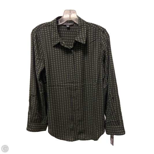 Top Long Sleeve By Zac And Rachel In Green, Size: S