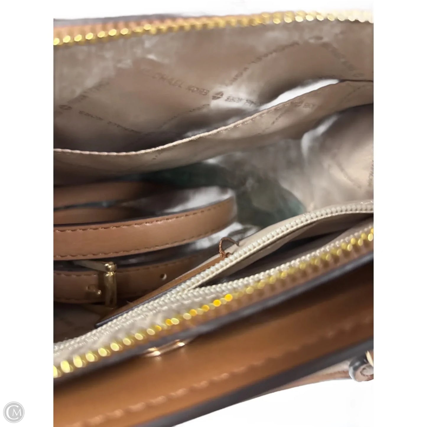 Crossbody Designer By Michael Kors, Size: Medium