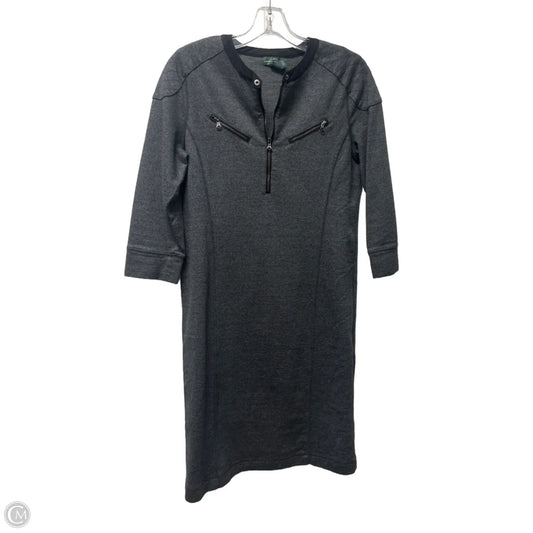 Dress Casual Short By Ralph Lauren In Grey, Size: M