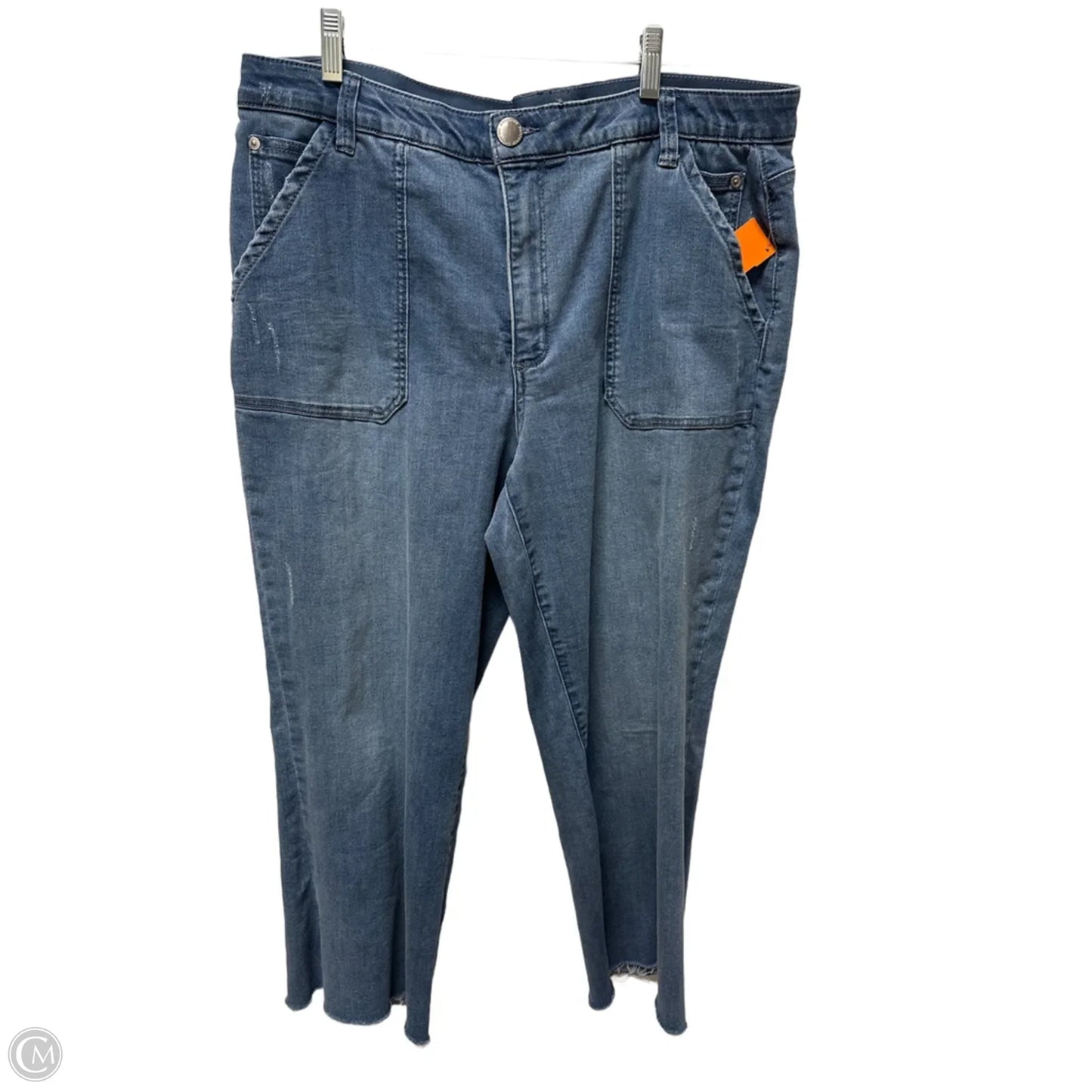 Jeans Boot Cut By Democracy In Blue Denim, Size: 16