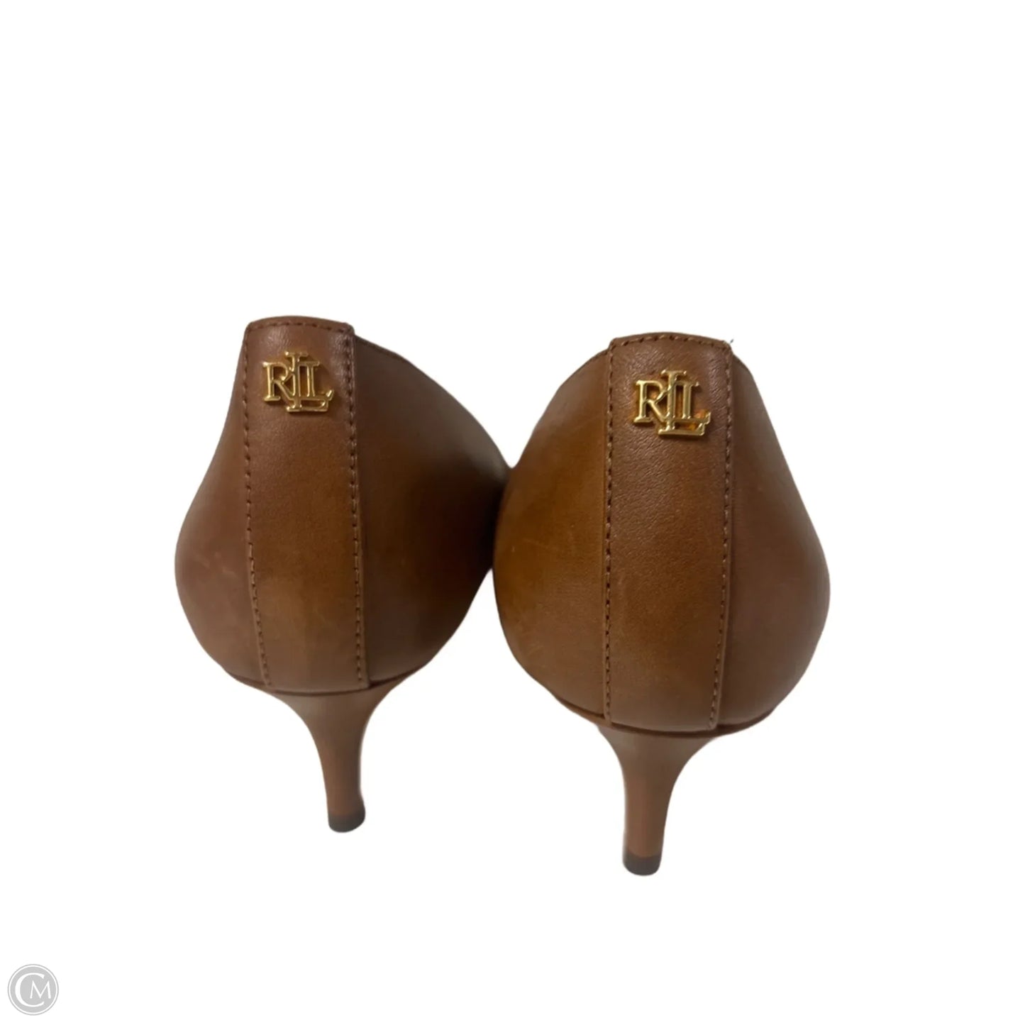 Shoes Heels Kitten By Ralph Lauren In Brown, Size: 8