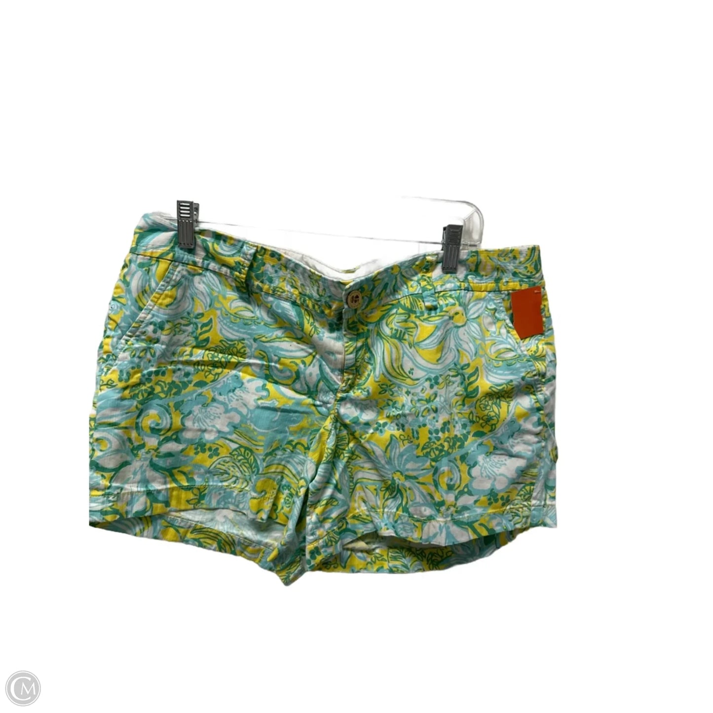 Shorts Designer By Lilly Pulitzer In Yellow, Size: 14