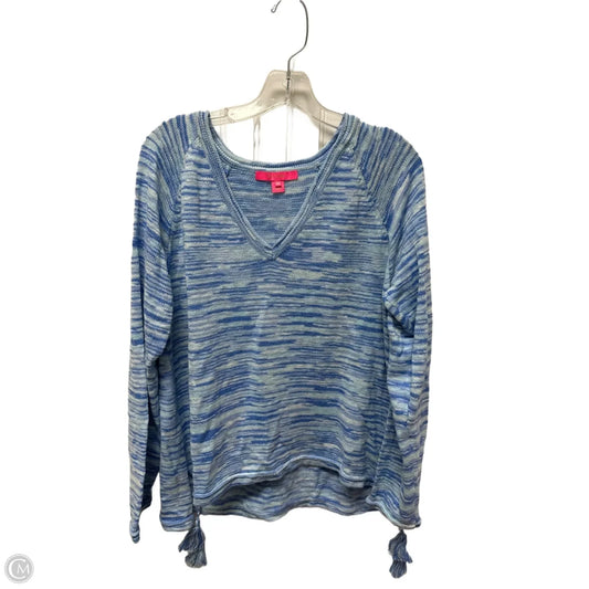 Sweater Designer By Lilly Pulitzer In Blue, Size: Xl