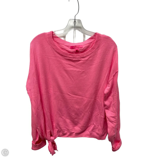 Sweater Designer By Lilly Pulitzer In Pink, Size: L