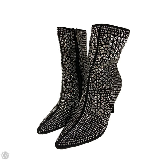 Boots Ankle Flats By Clothes Mentor In Black, Size: 7.5