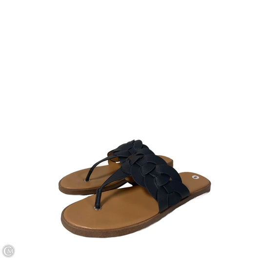 Sandals Flip Flops By Nautica In Blue, Size: 8