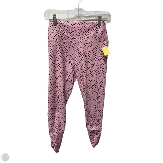 Athletic Leggings By Betsey Johnson In Polkadot Pattern, Size: S