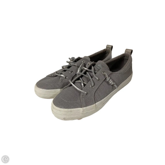 Shoes Sneakers By Sperry In Grey, Size: 8.5