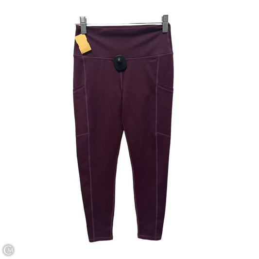 Athletic Leggings By Fabletics In Purple, Size: S