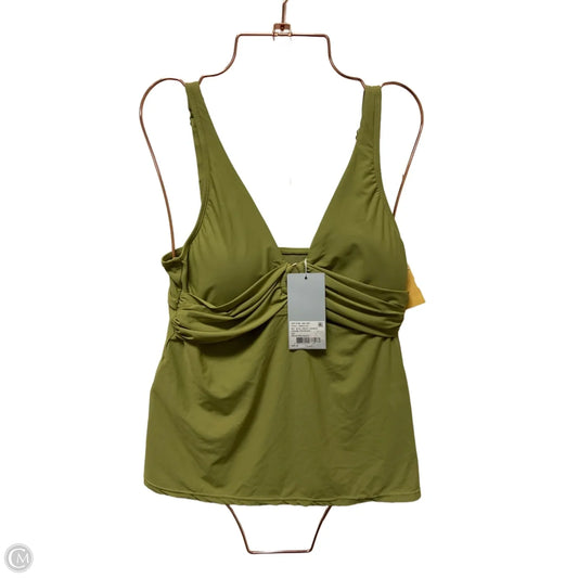 Swimsuit Top By Antonio Melani In Green, Size: M