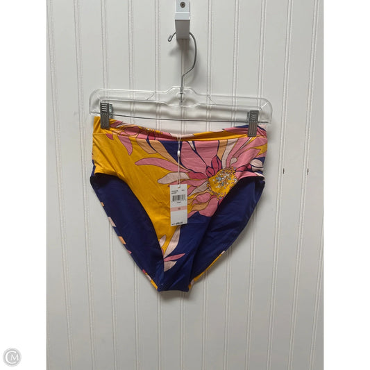 Swimsuit Bottom By Trina Turk In Blue & Pink, Size: M