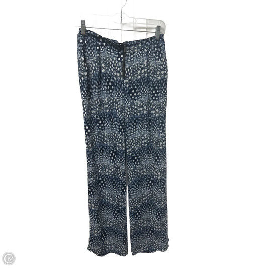 Pants Wide Leg By Bcbgmaxazria In Blue & White, Size: 2