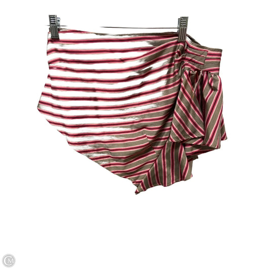 Top Short Sleeve By Maeve In Striped Pattern, Size: S