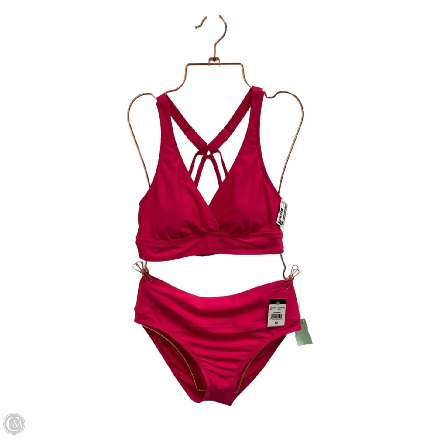 Swimsuit 2pc By Cmc In Pink, Size: M
