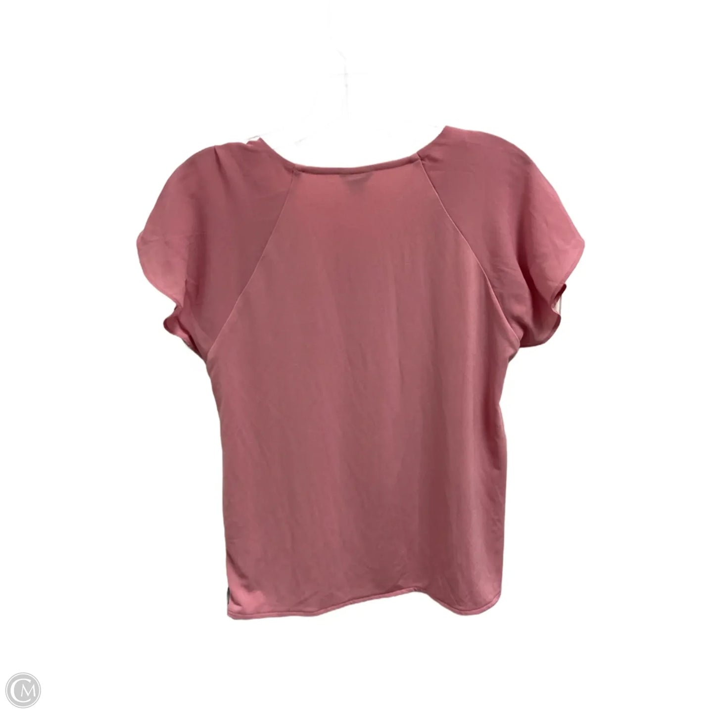 Top Short Sleeve By Ann Taylor In Pink, Size: Xsp