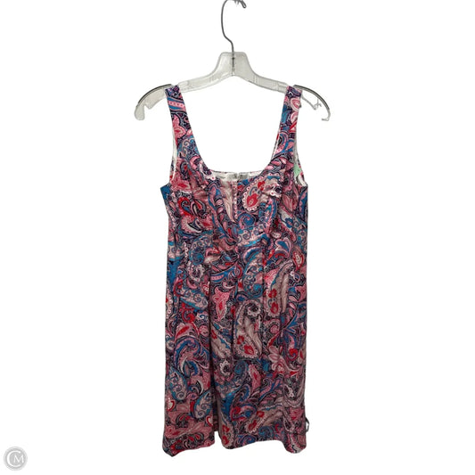 Dress Work By Nine West In Blue & Pink, Size: S
