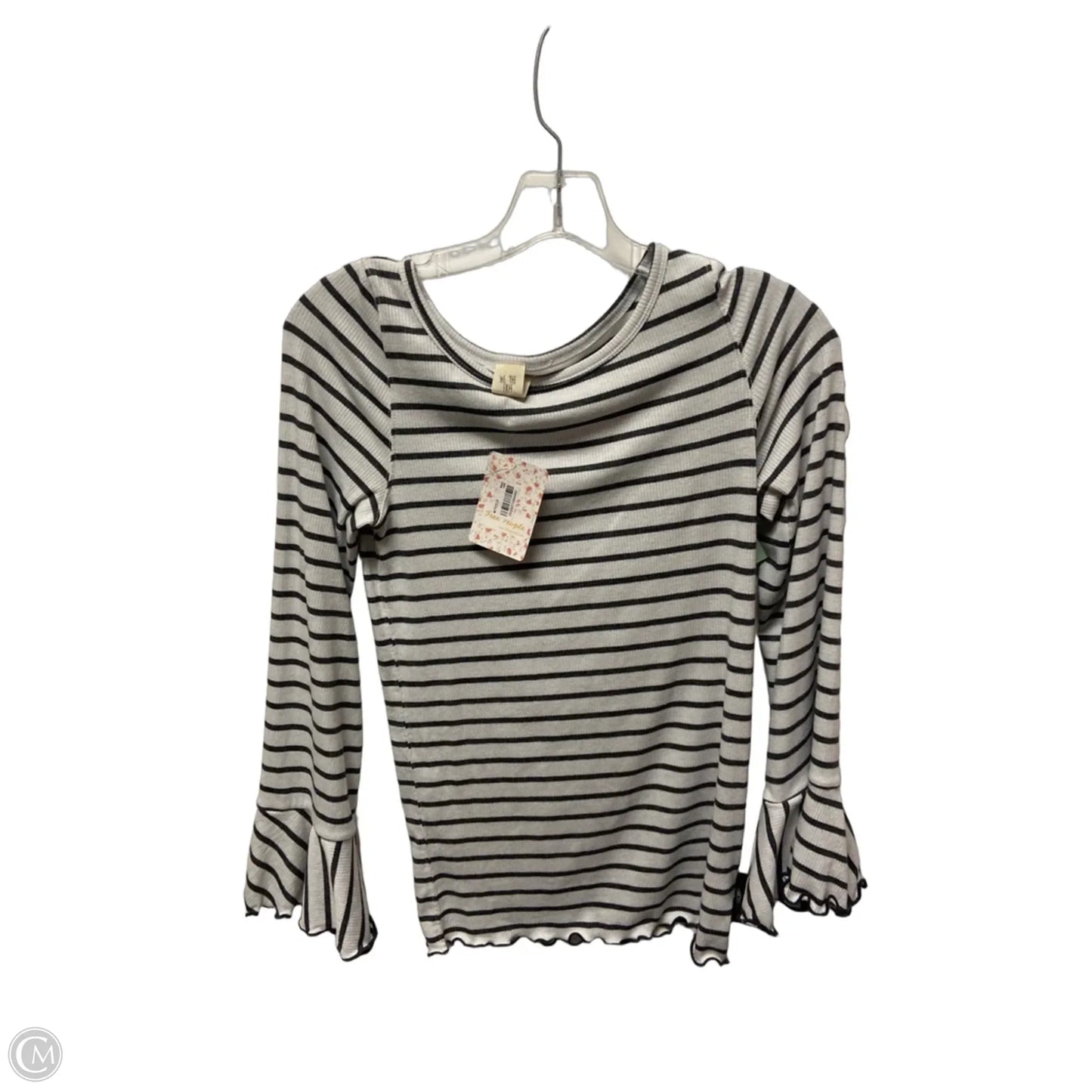 Top Long Sleeve By We The Free In Striped Pattern, Size: M