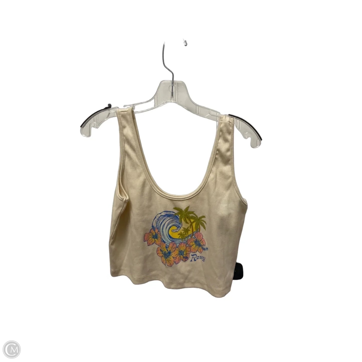 Top Sleeveless Basic By Roxy In Beige, Size: Xl