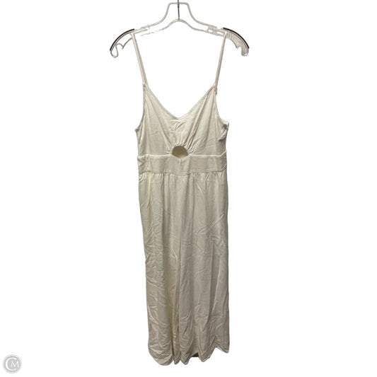 Jumpsuit By Clothes Mentor In White, Size: M