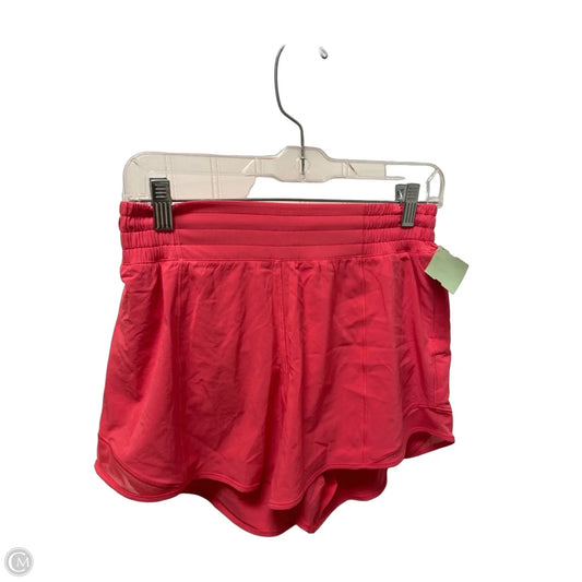 Athletic Shorts By Lululemon In Pink, Size: S