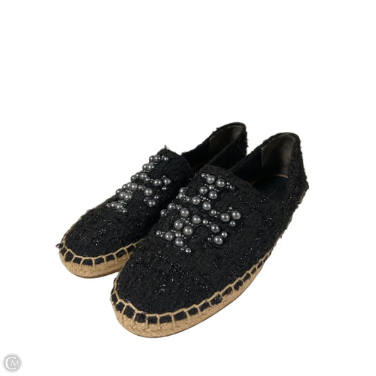 Shoes Designer By Tory Burch In Black & Grey, Size: 6