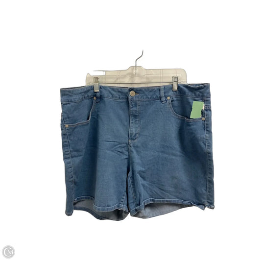 Shorts By Faded Glory In Blue Denim, Size: 24
